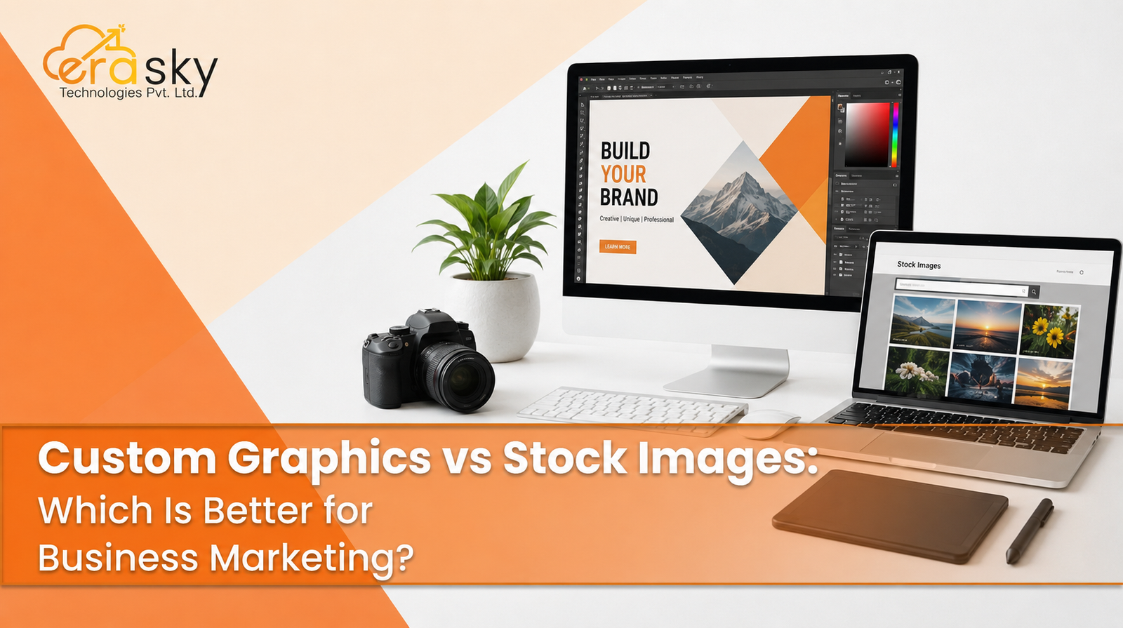 Custom Graphics vs Stock Images: Which Is Better for Business Marketing?