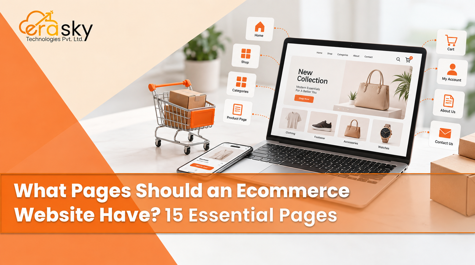 What Pages Should an Ecommerce Website Have? 15 Essential Pages